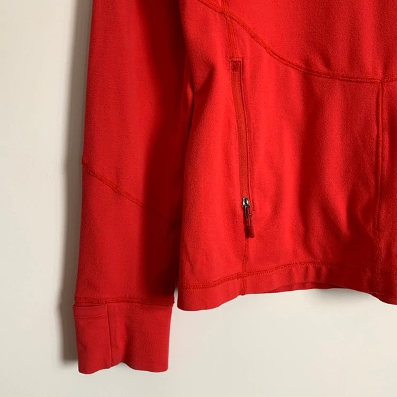 RED VINTAGE LULULEMON RUNNING PULLOVER - Picture 2 of 4